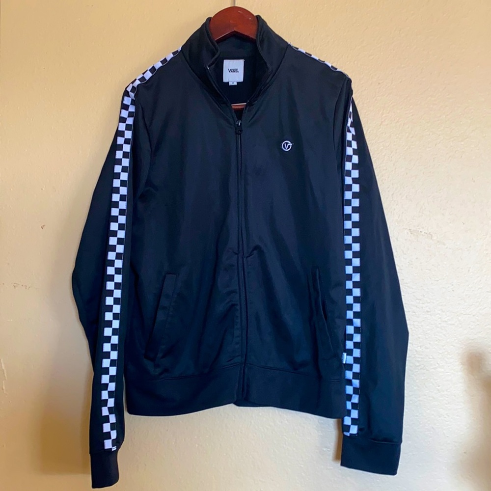 Vans Jacket w/Checkered Sleeves